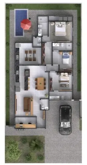 imagem 3 - Casas Residenciais - Condomínio imagem 3 - Casas Residenciais - Condomínio