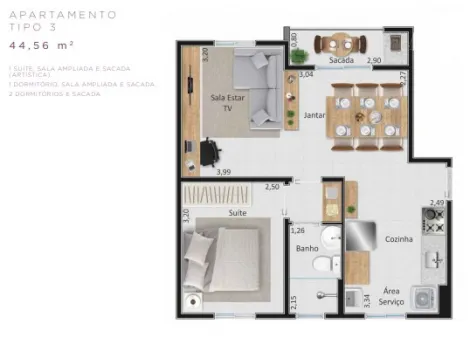 imagem 1 - Apartamentos - Padrão imagem 1 - Apartamentos - Padrão