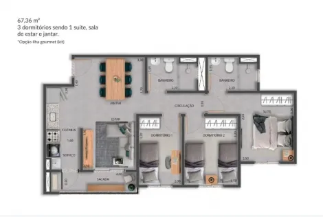 imagem 1 - Apartamentos - Padrão imagem 1 - Apartamentos - Padrão