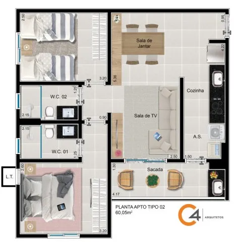 imagem 1 - Apartamentos - Padrão imagem 1 - Apartamentos - Padrão